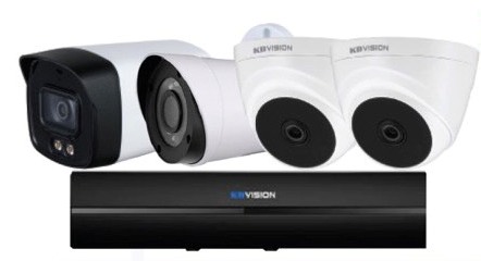 COMBO 4 CAMERA 2.0 HDCVI KBVISION FULLCOLOR