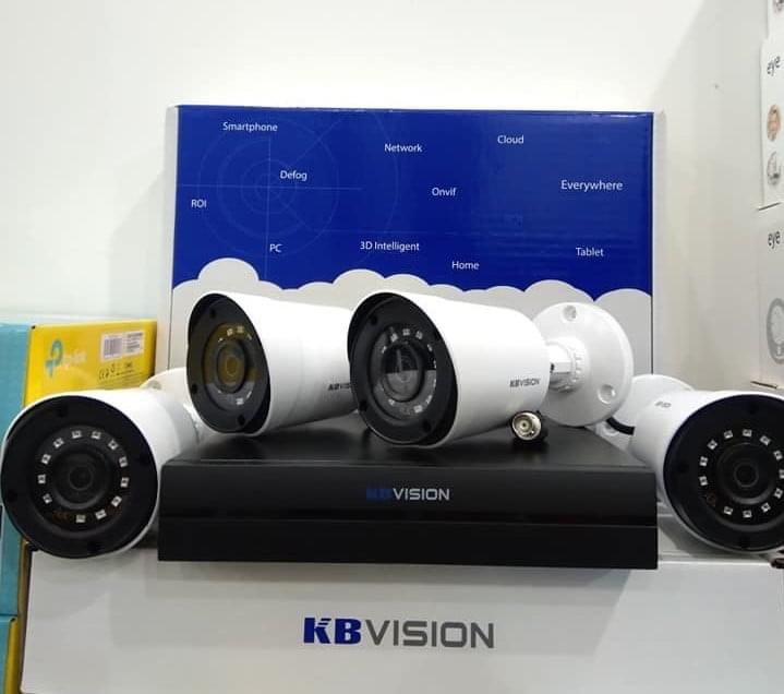 COMBO 4 CAMERA 2.0 HDCVI KBVISION FULLHD